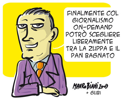 Vignetta di Mauro Biani e Carlo Gubitosa