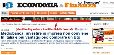 Screenshot di Repubblica