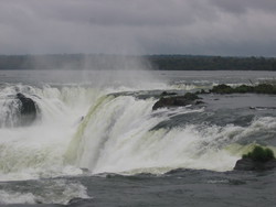 Le cataratas di Iguazu viste dal lato Brasiliano
