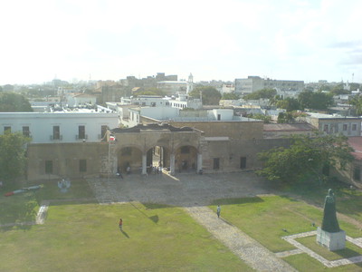 La fortezza Ozama nella zona colonial