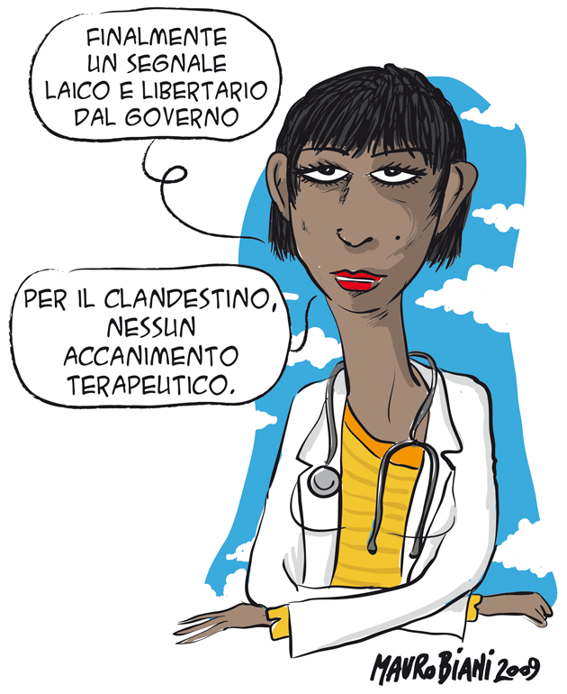 Vignetta di Mauro Biani