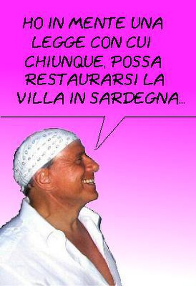 bandana sardegna berlusconi