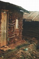 Kibera, baraccopoli di Nairobi. Una “casa". Foto di Carlo Cassinis, casco bianco 2003.