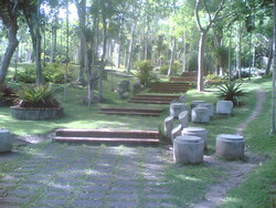 Uno scorcio dell'orto botanico di Santo Domingo