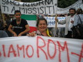 Manifestazione delle comunità rom a Roma (giugno 2008)