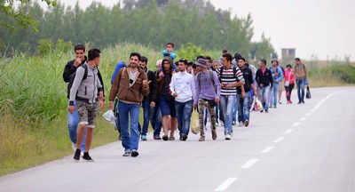 Rifugiati in marcia
